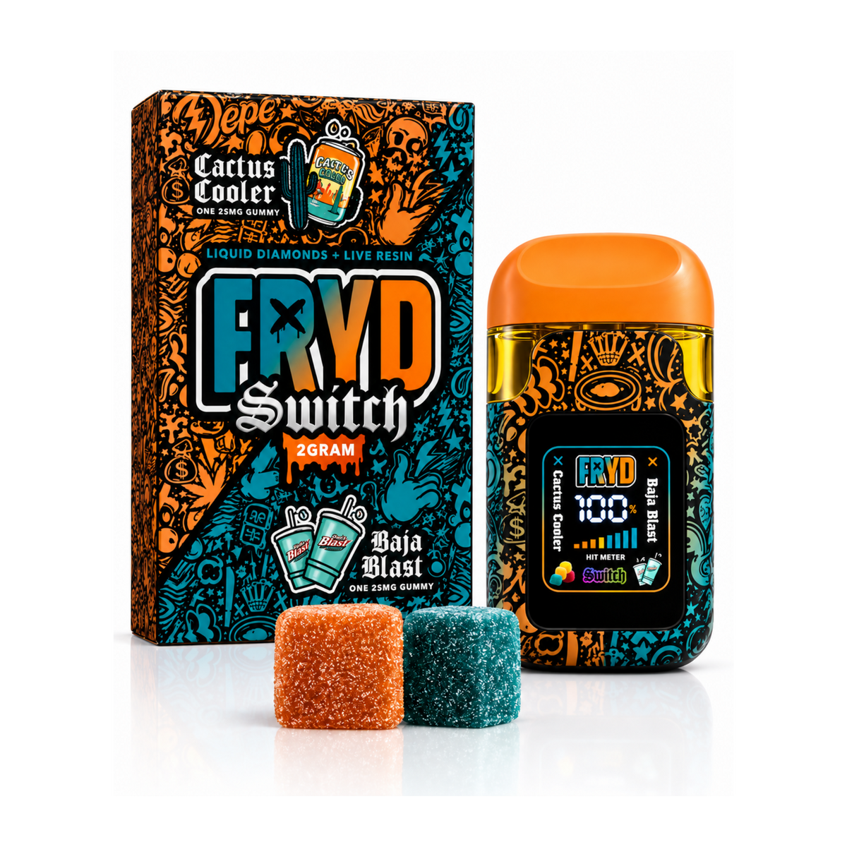 Fryd Switch 2g Doble sabor ¡Original!