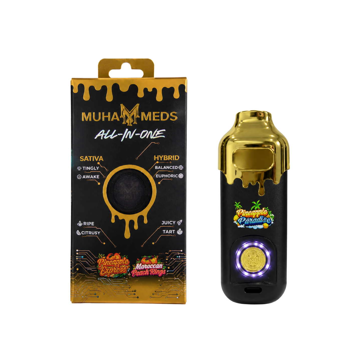 Muha Meds V3 Doble sabor - 2g