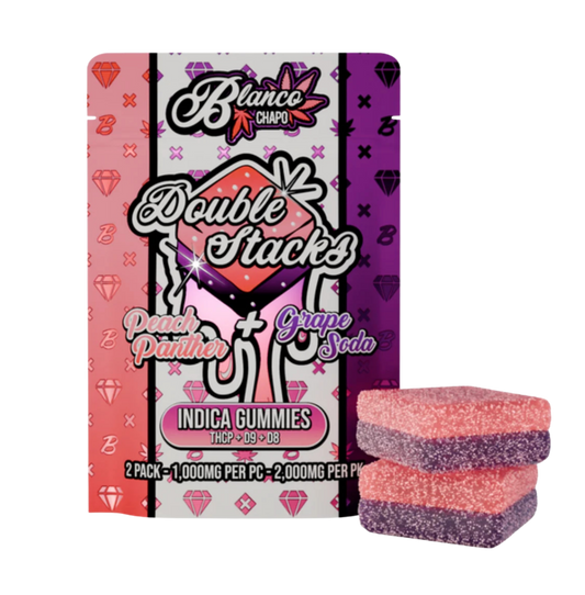 Blanco Chapo Double Stacks ( 2 Pack-1000mg Per Pc - 2 2000Mg Total) ¡Original!